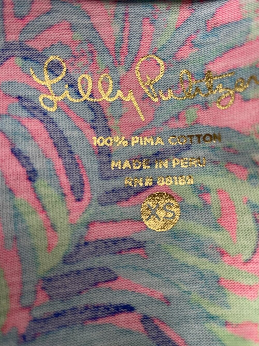 NWT Lilly Pulitzer Pink Print Evangelia Dress Size XS - Picture 5 of 9
